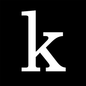 kanopy app icon, lower case letter 'k'