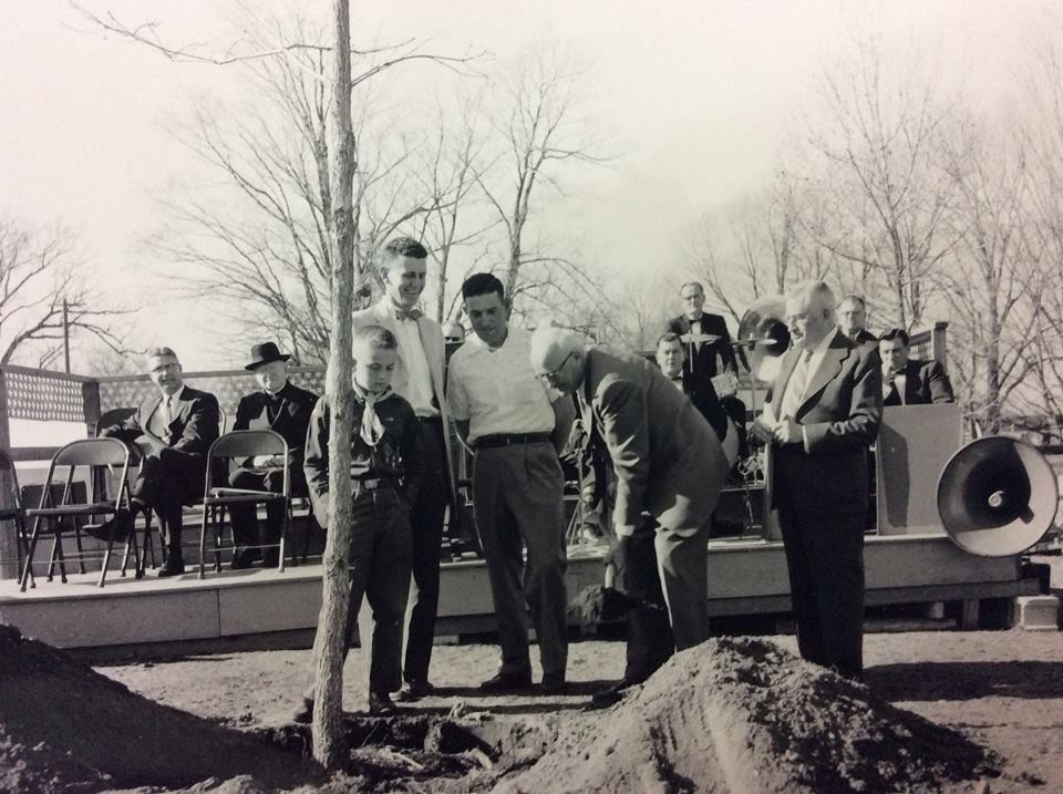 Dedication of the Beaman Oak