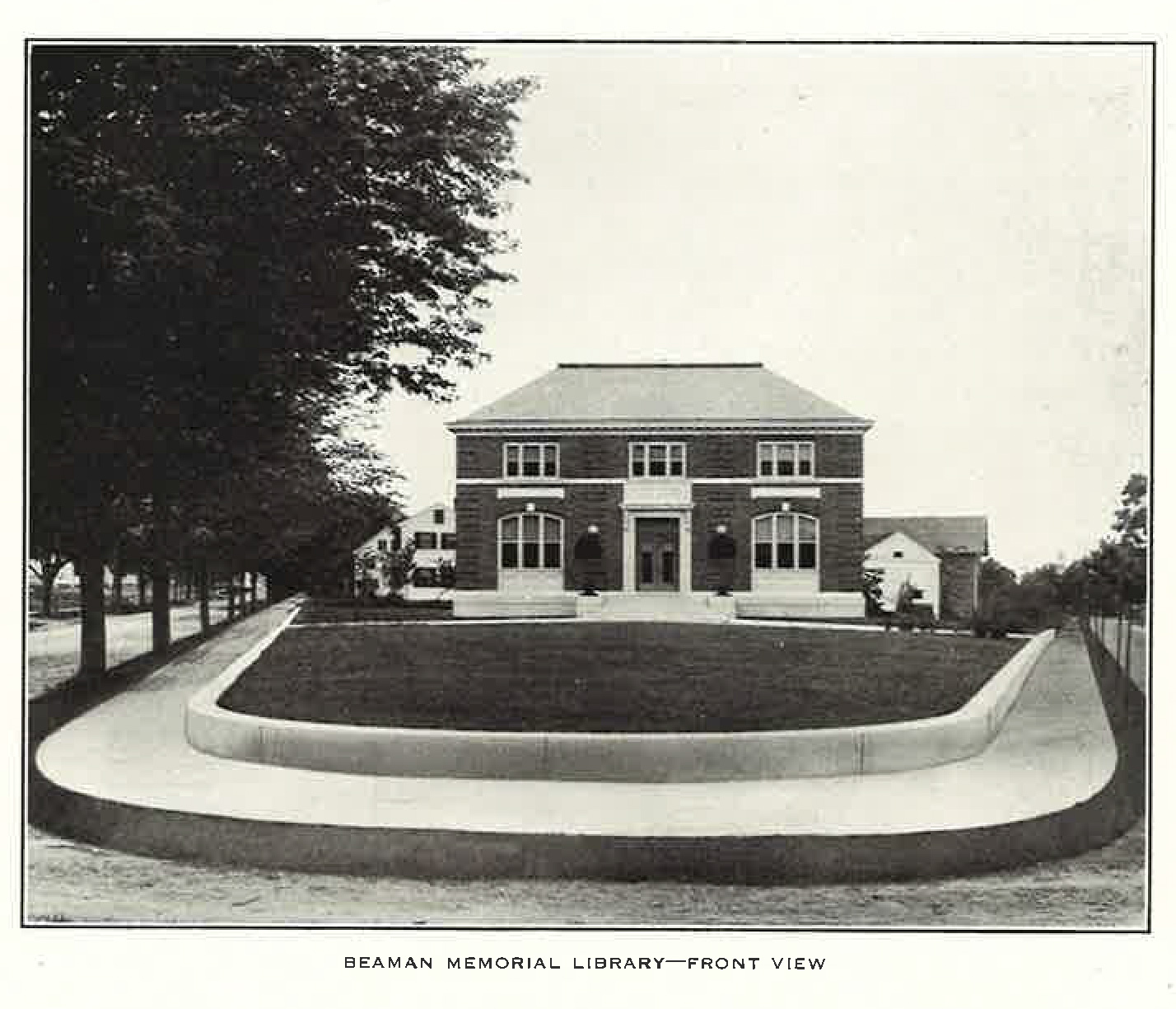 Larger image of the Library in 1912