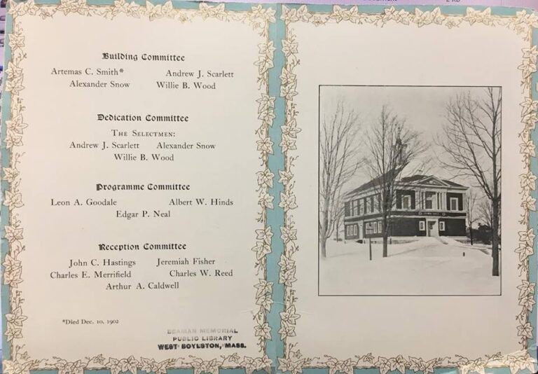 Important Buildings and Landmarks Beaman Memorial Public Library