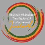 A red, yellow, and green circle surround text.