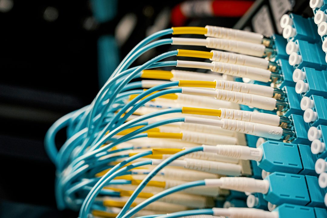 An image of internet network equipment, symbolizing the current internet outage at the library.